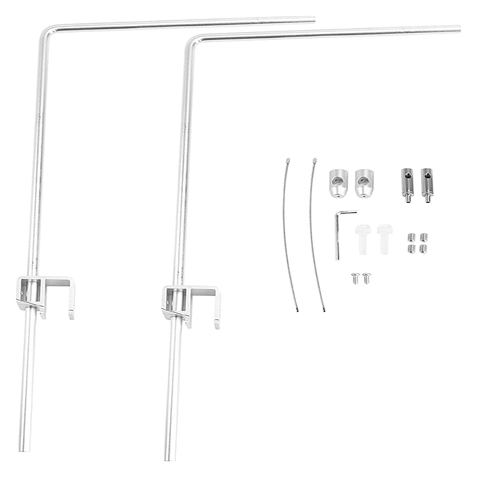 Staffa Regolabile Per Luce Acquario In Lega Alluminio - Supporto Sospensione Per Lampade - Foto 7