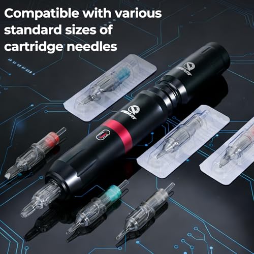 Livewell Draadloze Tattoo Pen Starterset – Zwart - View 5