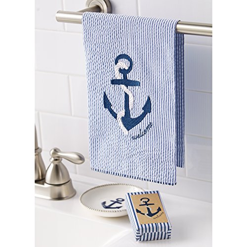Mud Pie Anchor Towel & Soap Set