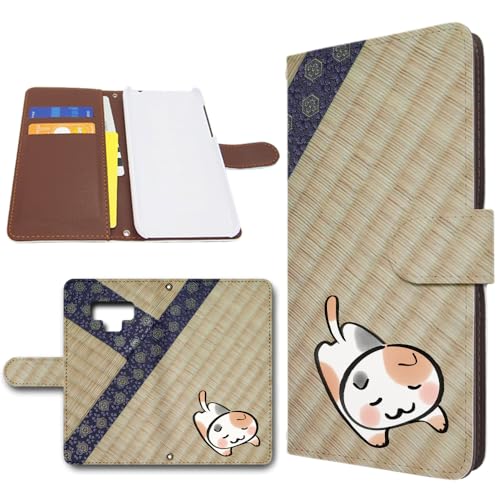 Galaxy Note9 SC-01L / SCV40 �݊� �P�[�X �蒠�^ �X�}�z�P�[�X ���U�[�� �J�o�[ �J���������� ��ƃl�R [�f�U�C��D] �M�����N�V�[ �m�[�g �i�C�� �g�����h�Q�[�g dc-1826