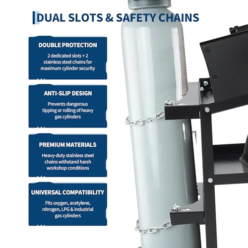 3-Tier Heavy Duty Welder Cart