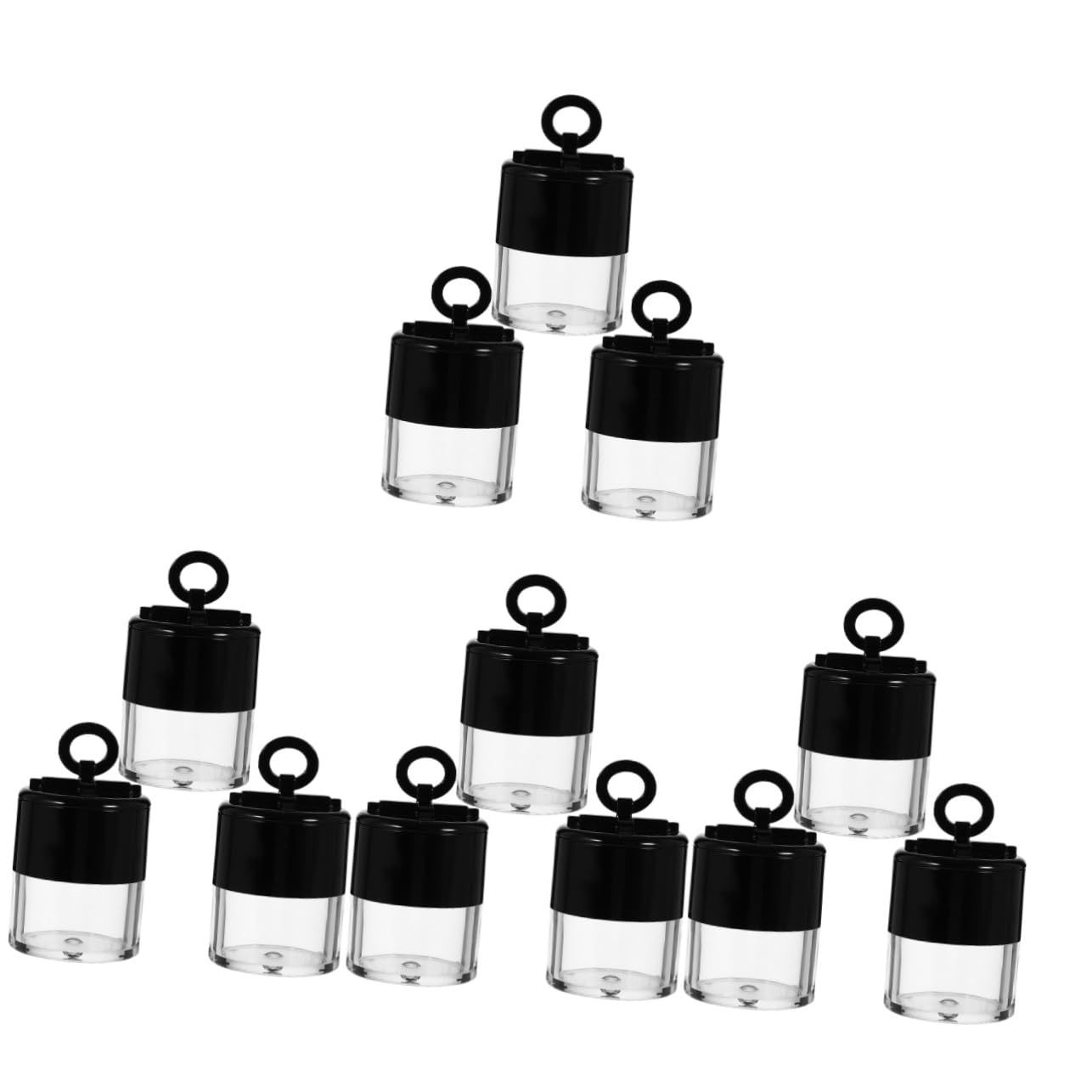 FOMIYES 12 Pcs Tête De Poudre Boîtes À Poudre Rechargeables Récipient À Poudre Avec Récipient À Poudre Houppette De Voyage Et Récipient Coussin Étui De Fondation