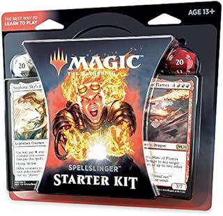Magic: The Gathering Spellslinger Starter Kit Core Set 2020 (M20) | 2 Starter Decks | 2 Dice | 2 Learn to Play Guides