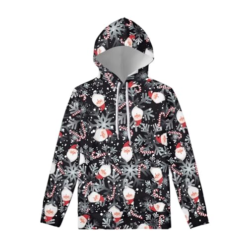 JEOCODY Women Casual Hoodie Long Sleeve Sweatshirt with Pocket4