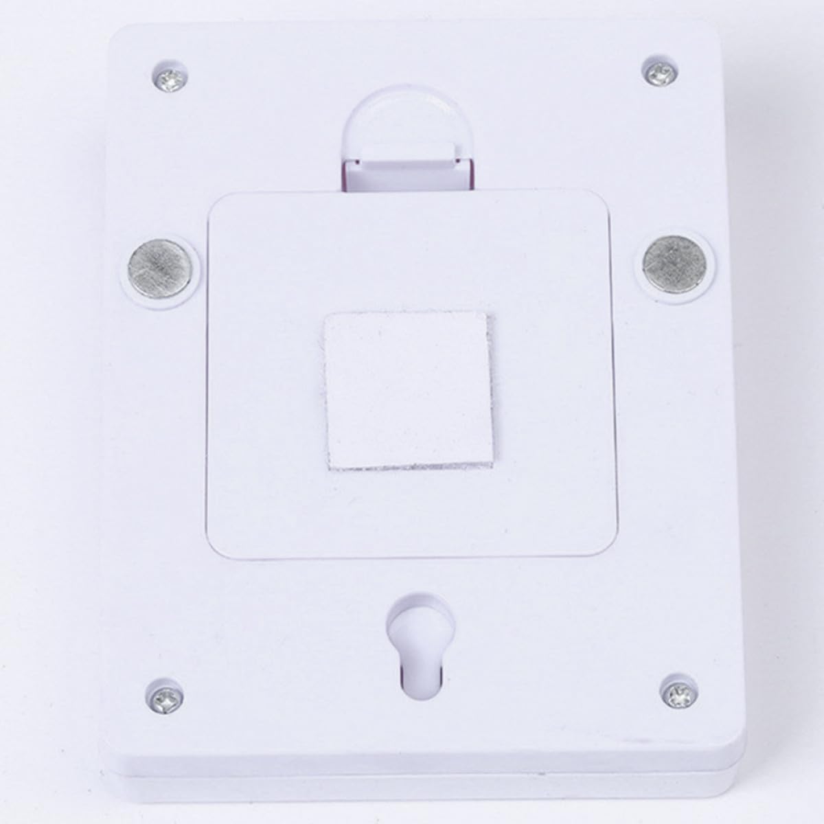 Alipis Set 4 Pezzi LED per Mobili Bianco Interruttore Cob, Luce Chiara e Cura Visiva, Lampada da Fissare in Plastica per Cameretta e Corridoio