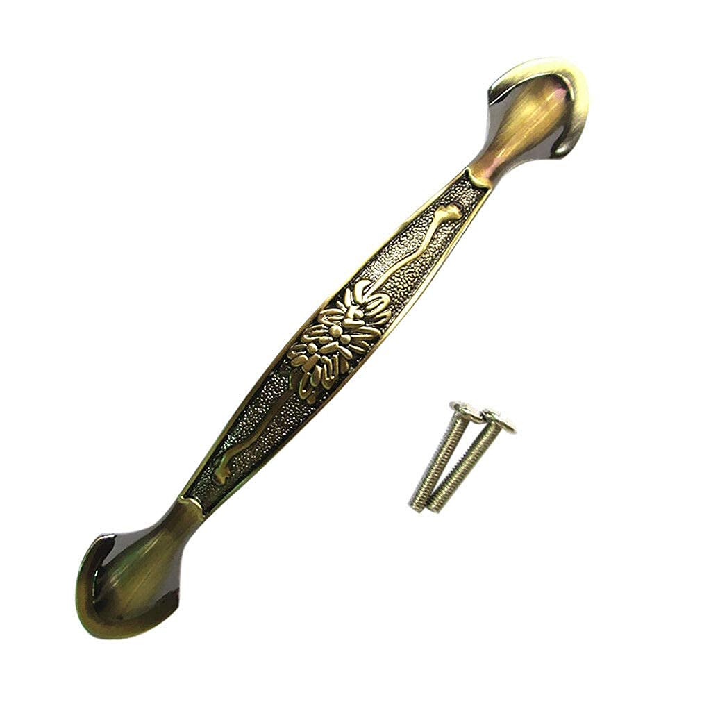 ubersweet® Imported Pair of 6 Inches Rustic Pull Han s Cupboard Esser Closet Bin Door K bs