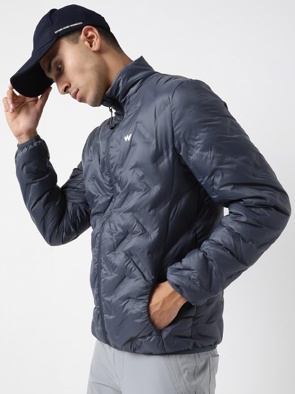 Image of Wildcraft Men's Standard Length Polyester Down Jacket