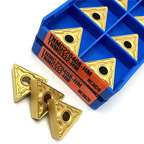 Insertos de carburo para torno TNMG220404 HM PC9030 10 piezas miniatura 3