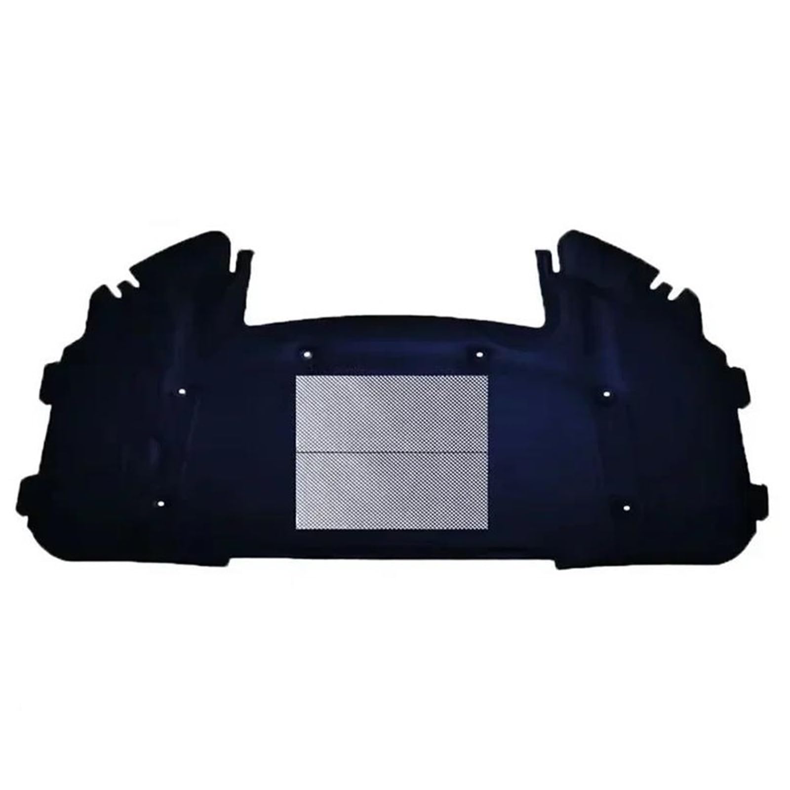 Nmjlqw 2Piece Aluminum Mat Hood Heat Insulation Pad Front Soundproof Cotton Mat Sound For 3 Series E90 E91 E92 E93 335I 320D 2005~2011(2Piece Aluminum)