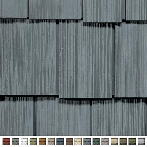 Cedar Impressions Double 9in. Staggered Rough Split Shakes (1/2 Square) Flagstone