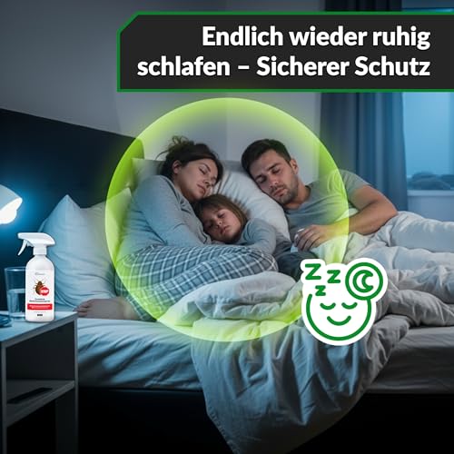 Oramics Bettwanzen Spray (500ml) – Umgebungsspray zur Vorbeugung nach Reisen & Hotelaufenthalten – Repellent für Matratzen, Polster & Textilien – Mit dezentem Duft