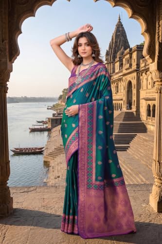 Monjolika Fashion kanjivaram silk saree in soft silk – image 2