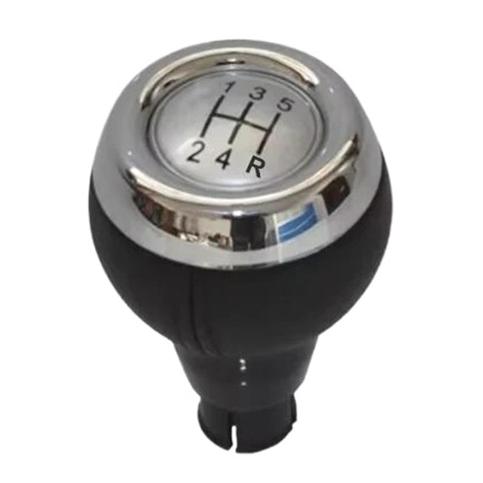 Xzcvtyw Silver 5 Speed Car Gear Shift Knob Shifter Lever For Cooper R55 R56 R58 R59 F56 F54 F57 Countryman R60 R61 Car Gear Lever Shifter(Silver 5 Speed)