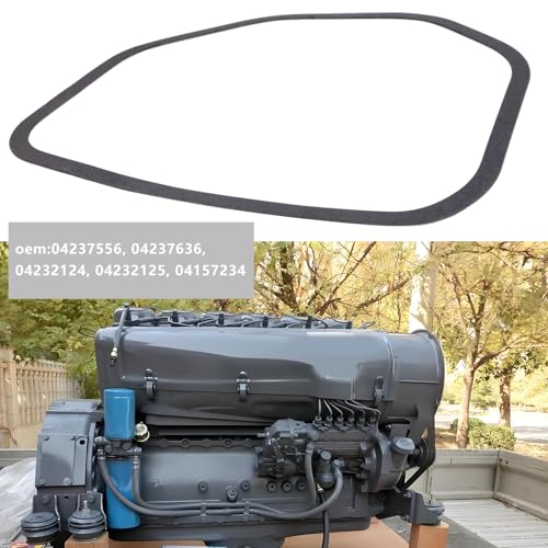 OTOTEC 4-teilige Ventildeckeldichtung für Automotoren 04237556 04237636 04232124 04232125 04157234 Kompatibel mit Deutz-Motor 511 712 812 912 913