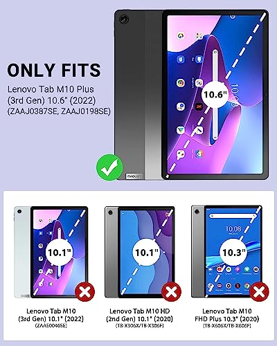 Image of VERTUS Premium Tempered Glass Screen Protector for Lenovo Tab M10 FHD Plus 10.6 inch 3rd Gen Tablet (TB-125FU /128FU /128XU) (10.6 inch) (Pack of 1)