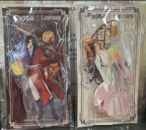 天官賜福 ローソンコラボ アクリルスタンド 花城 天官賜福 謝憐 花城 アクスタ アクリルスタンド 天官賜福 くじ引き堂