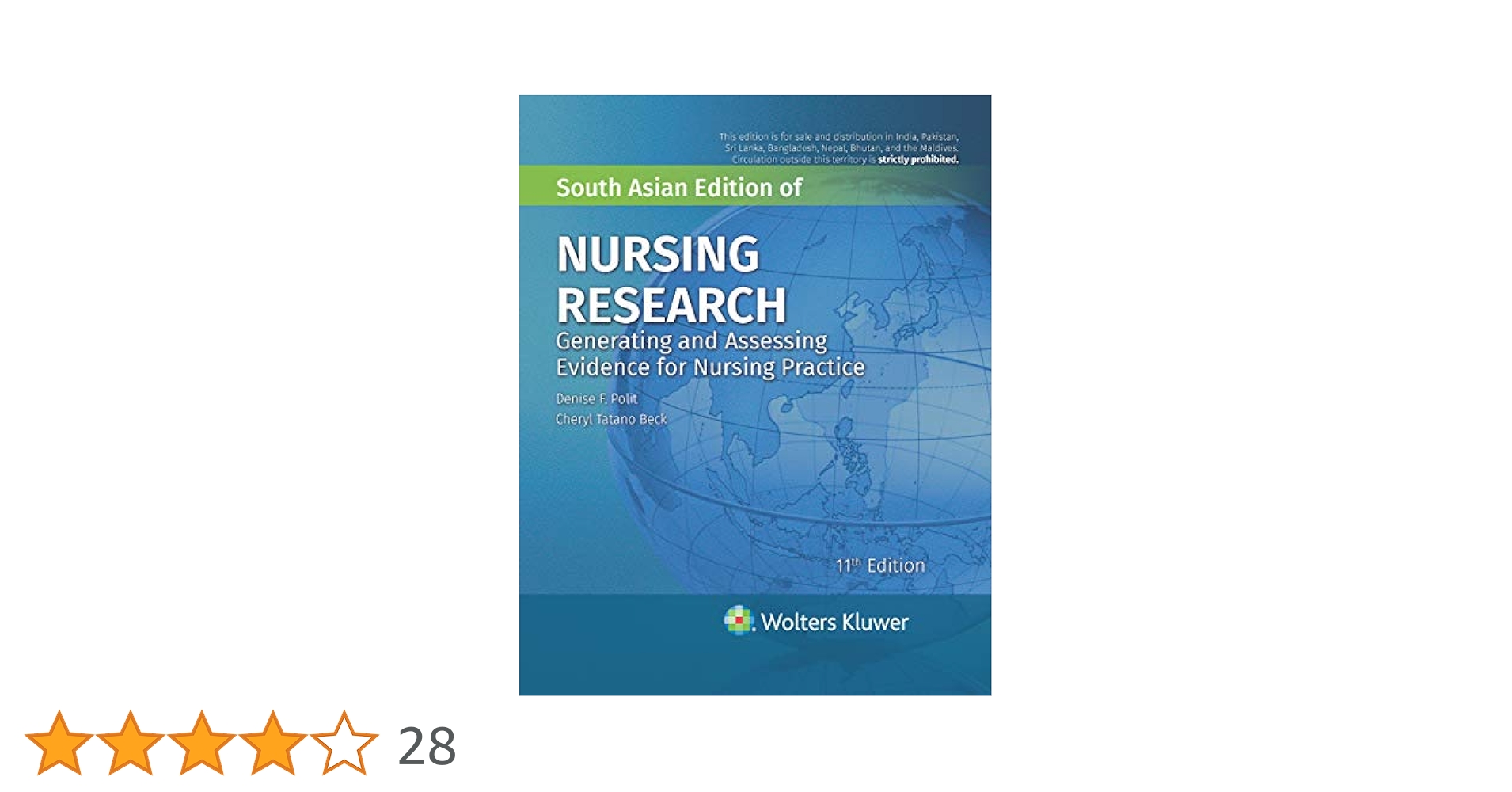Nursing Research, 11th South Asian ed : Denise F. Polit