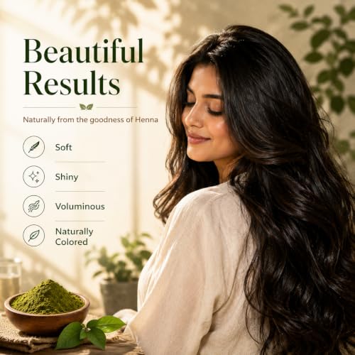 Image of 100% Natural Mehndi /Henna Powder for All Types of Hair | Triple Filtered Microfine Henna Chemical Free Hair Colour & Deep Hair Conditioner | Adds Natural Shine & Softness