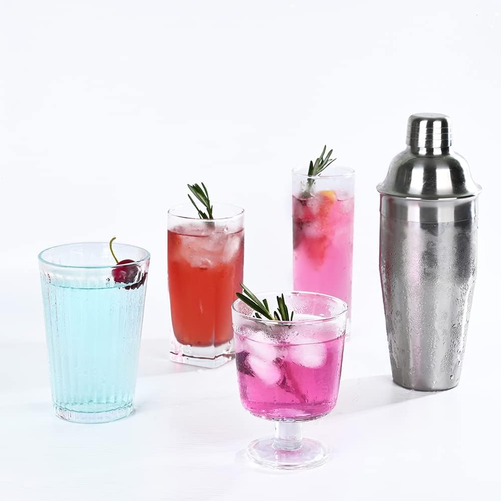 Bar Cotail Shaker, i Shaker Drink Mixer with Built-In