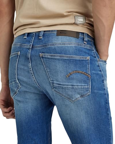 Image of G-STAR RAW Men's Defend Super Slim-Fit Jean in Slander Grey Superstretch