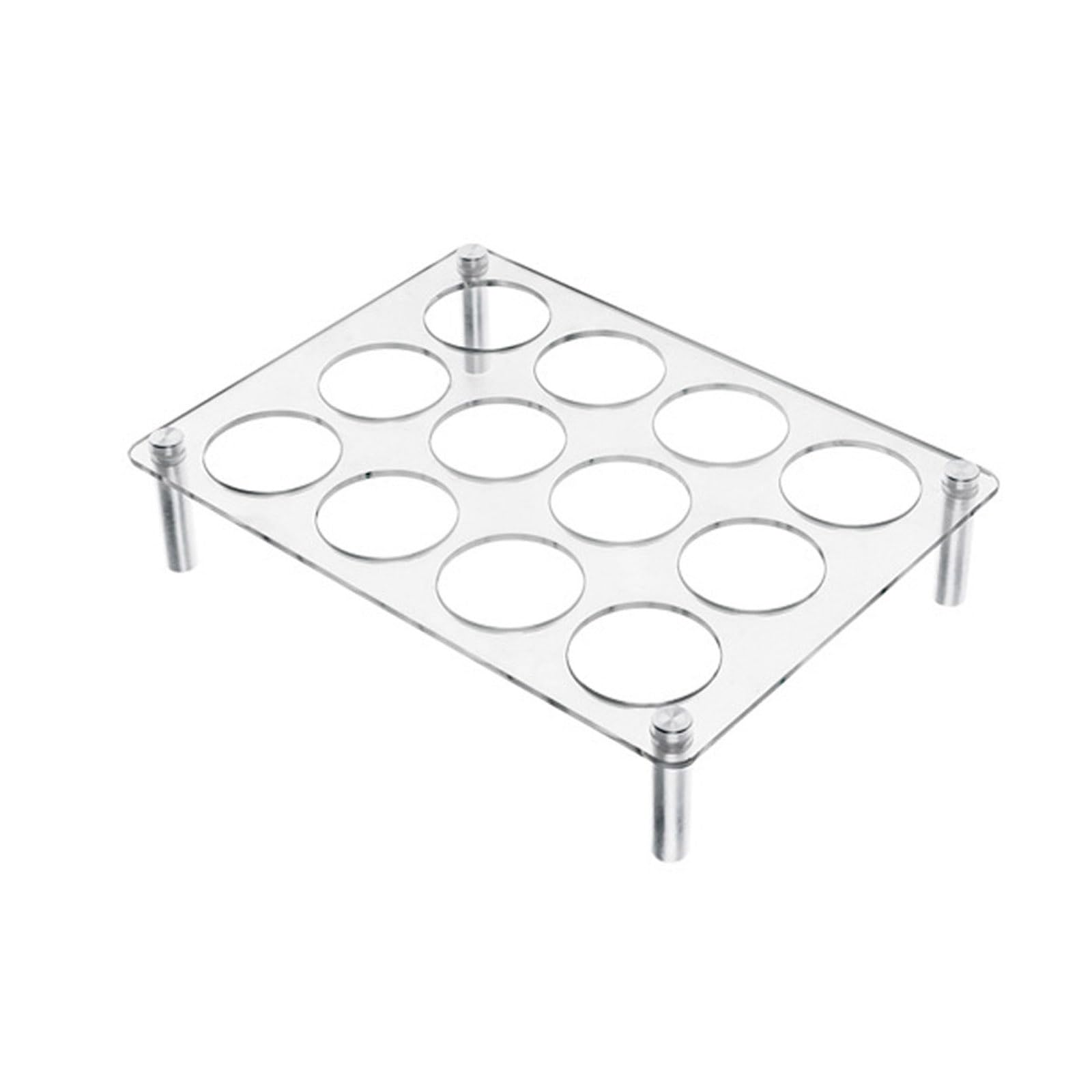 Tsophreniq Capacity EVA Coffee Pods Organization Storage Rack Cabinet Kitchen Countertop Tray Empty Coffee Pods Waterproof Shelf