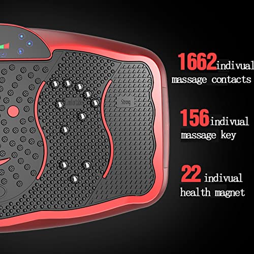 Vibrationsplatte Testsieger 2021, Vibrationsplatte Mit 99 Vibrationsstufen Sportgerät Body Shaping| Muskel Bauen… – Bild 4