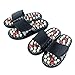 HUIJ Yoga Fitness Massage Hausschuhe Akupressure Fußball Massager Akupressure Ball Roller Slippers Reflexzonenschuhe für Männer und Frauen