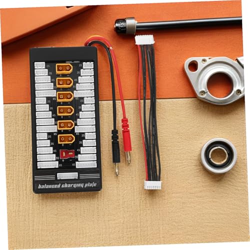 Placa de carga paralela Lipo para drones FPV y coches RC con conectores múltiples 5