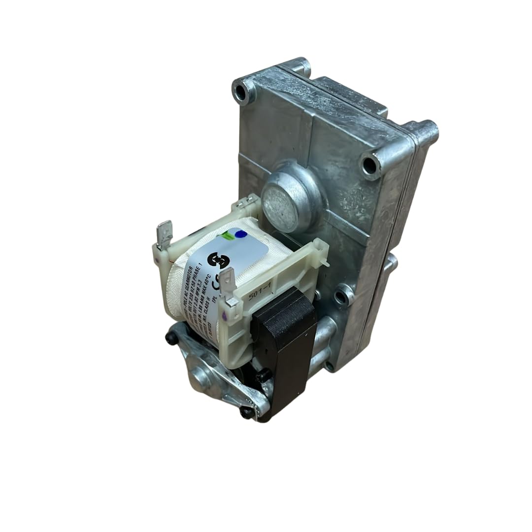 Motoriduttore Merkle Korff S11011 PER STUFA A PELLET, ALBERO 9,52 MM, 3,3 RPM, SENSO ORARIO – RIF 2103