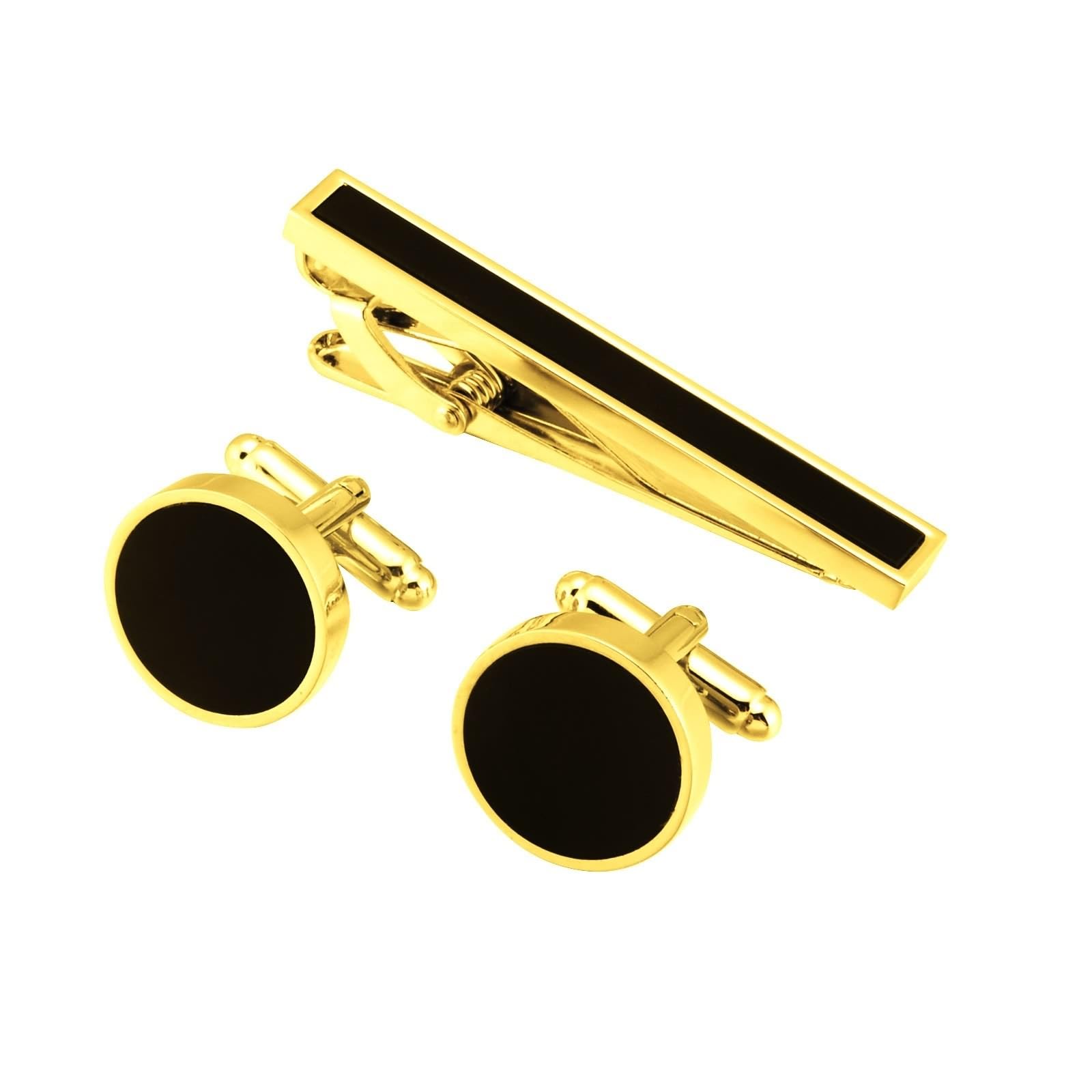 Manschettenknöpfe Krawattenklammer, geometrische Manschettenknöpfe, Silber/Gold Manschettenknöpfe Krawattenklammer Hochzeitsgeschenke
