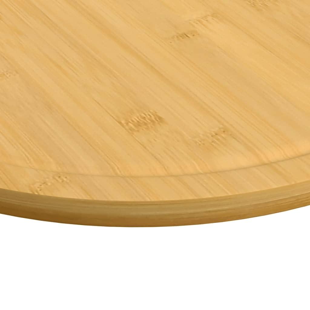 Genérico Tablas de Cortar 6 uds bambú Ø40x1,5 cm,Cocina y Comedor,Herramientas y Utensilios de Cocina,Tablas de cortar-352779