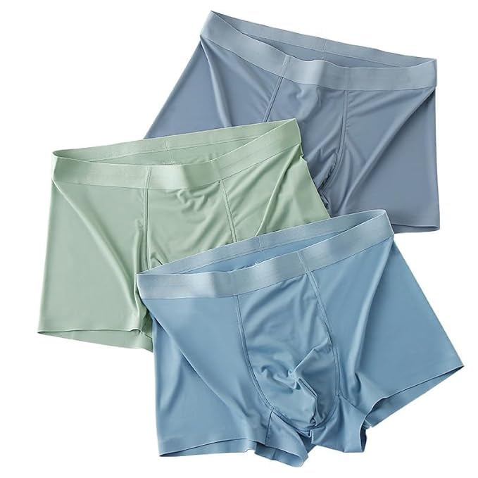 1-Pc Men's Innerwear Modal Streach Plane Trunk Boxer Brief,Breathable Underwear for Men Asssorted Color (Pack of 1 Boxer) - KRUT855-picture-49