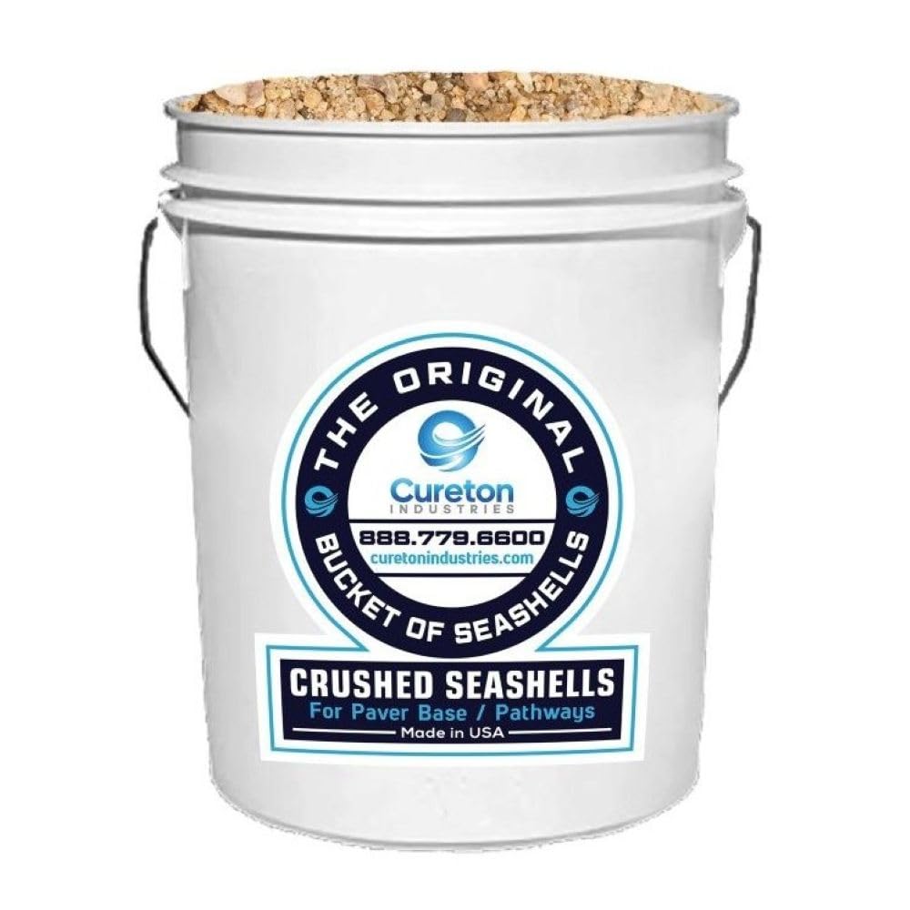 Cureton 40 lb Bucket Crushed Seashells