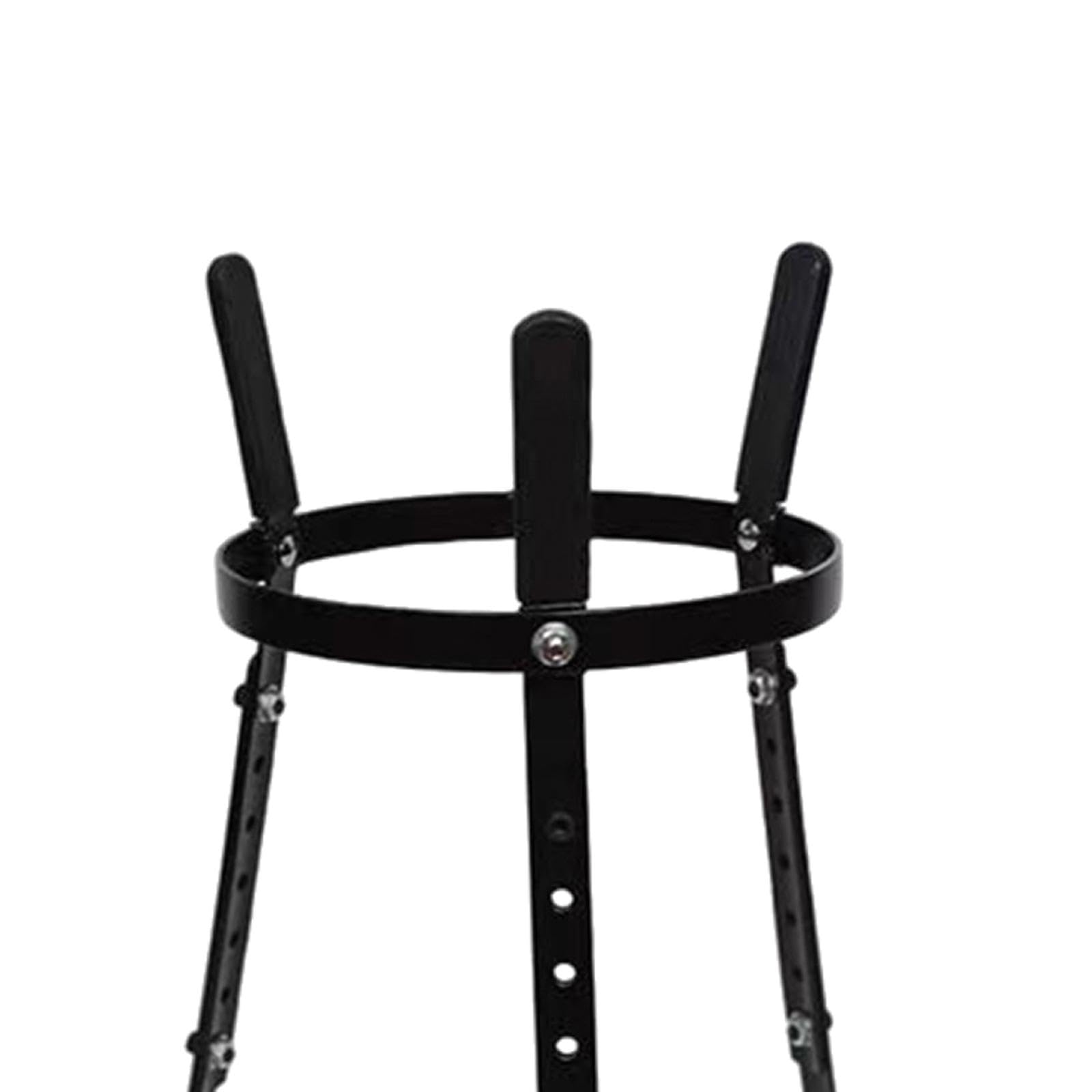 Sitzender Fass-Ständer Conga-Ständer, rutschfester Trommelständer, afrikanischer Djembe-Ständer, Instrument, 25,4 cm
