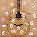 100PCS Coffee Time Stickers Pink Aesthetic Stickers Pack Cute Coffee for Teens Adults Sticker for Laptop Vinyl Waterproof Sticker Aesthetic Decals (a)