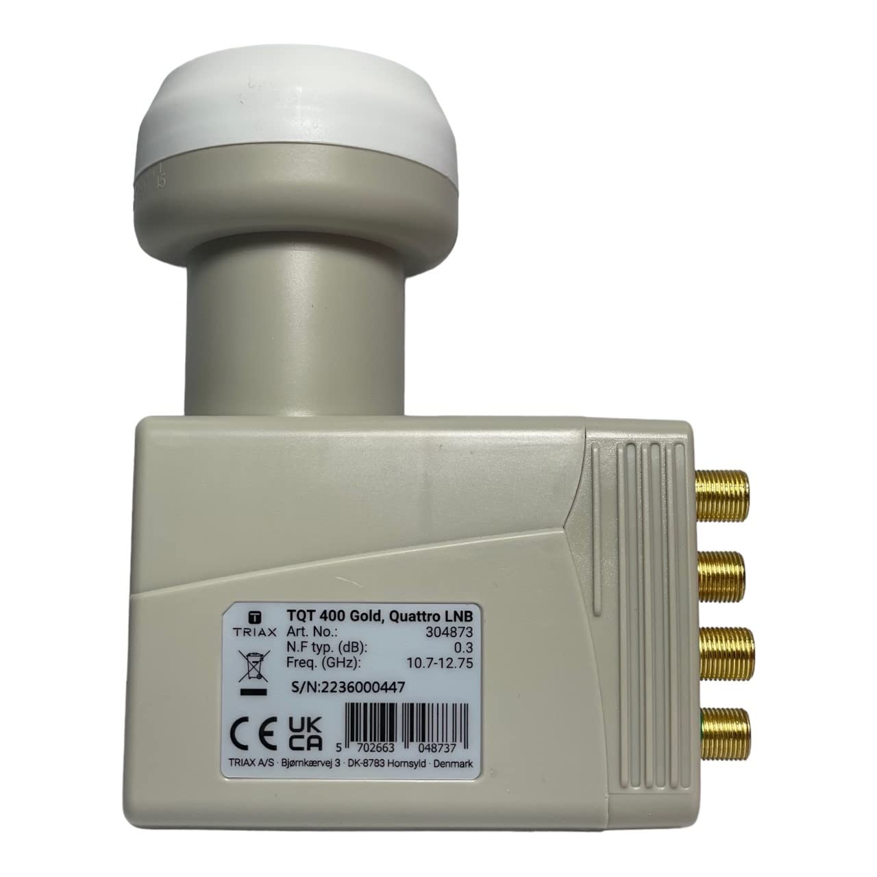 Triax TQT 400 Gold Universal Quattro LNB (304873)
