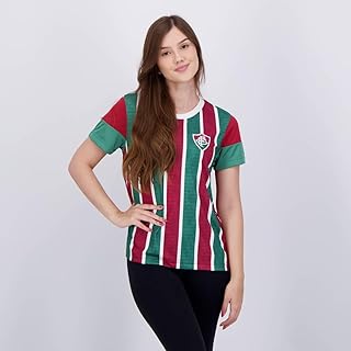 Braziline Camiseta Fluminense Raiar, Branco/Verde/Vinho