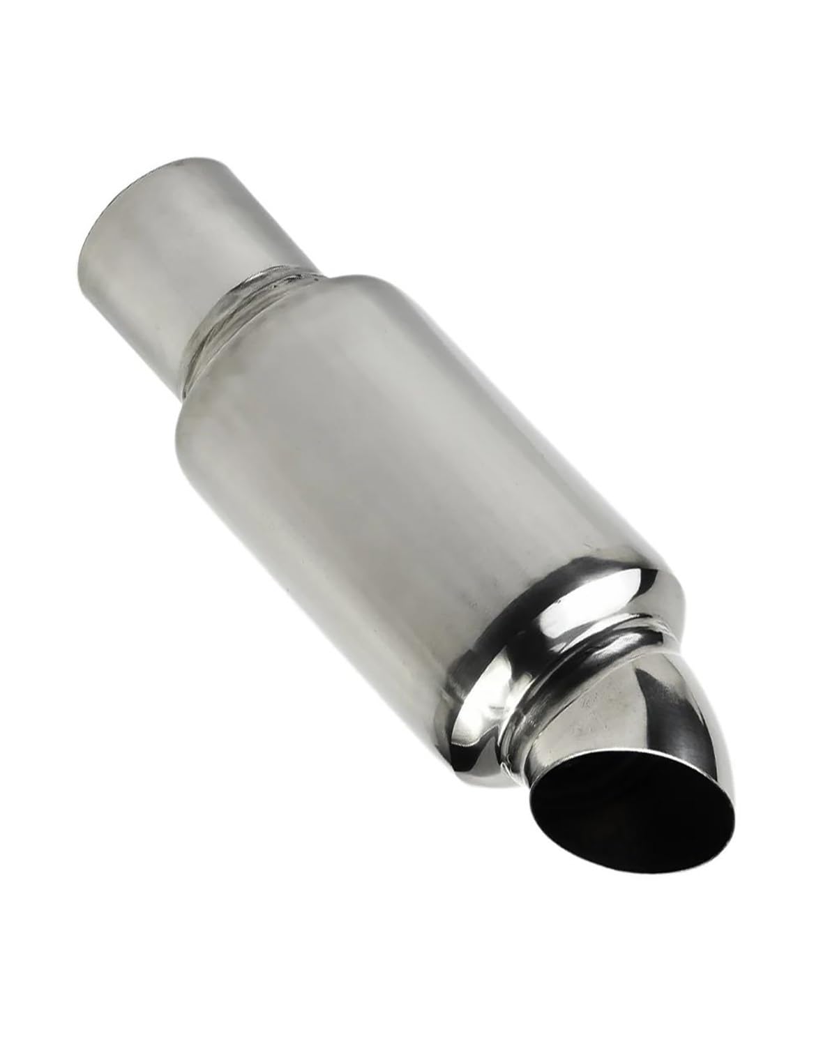 Silenziatore 03-7651 Tubo Di Scarico Auto In Acciaio Inox Imbottiture Tubo Regolatore Di Rumore Silenziatore Tubo 51mm Parti Di Scarico Marmitta Marmitta Sportiva