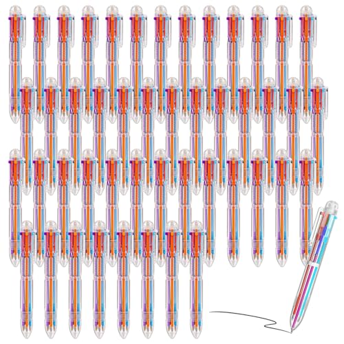 Stylos à bille rétractables Lot de 48 pièces 0.5mm pointe fine