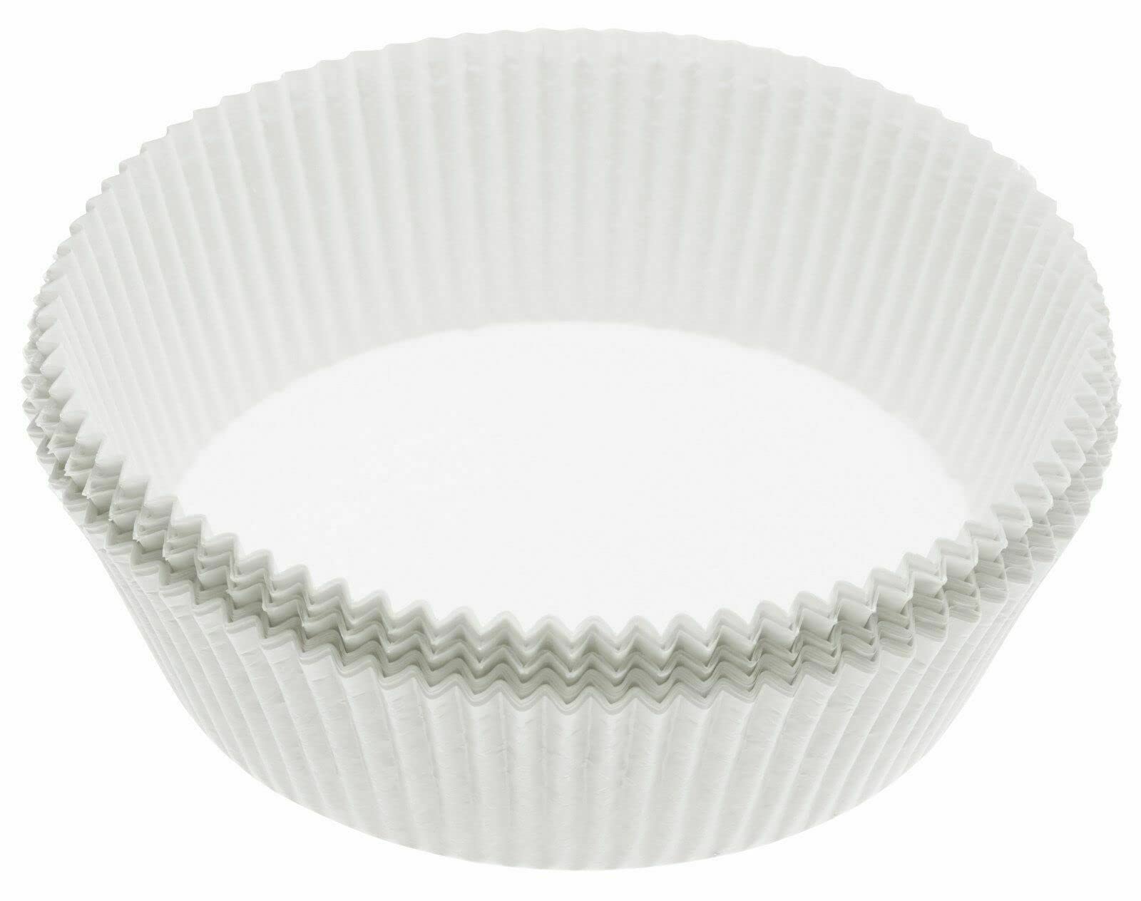 TRTO 25 Pack Cake Liners Non Stick Grease Proof Greaseproof Round Paper Cake Tin (16cm)