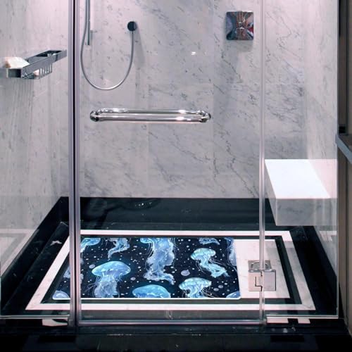Tapete antideslizante para bañera de material de PVC que evita resbalones en adultos 7