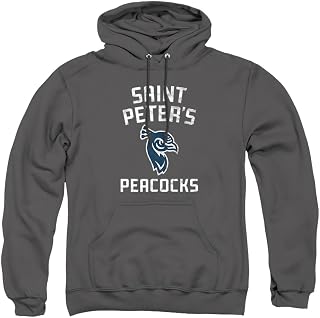 LOGOVISION Saint Peters University Official Saint Peters Peacocks Logo Unisex Adult Pull-Over Hoodie