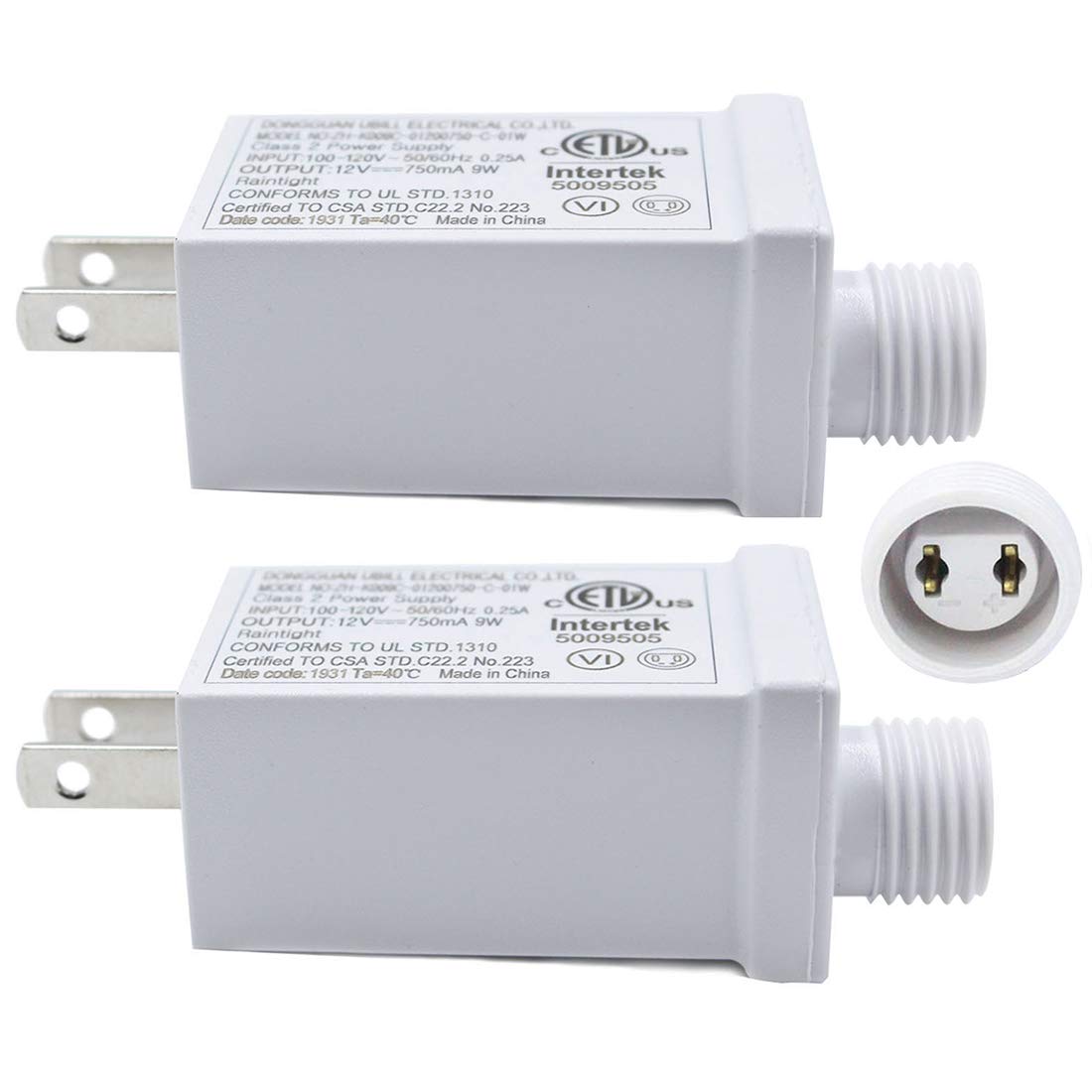 LED Power Supply Class 2 Led Power Supply - Autbye Steady on Mode US Led  Light Plug Adapter Waterproof Low Voltage LED Driver Replacement Parts  (12V(2Pack)) - - Amazon.com
