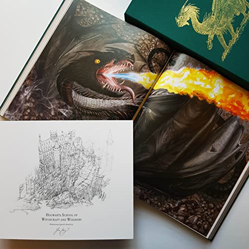 Image of Harry Potter and the Goblet of Fire: Deluxe Illustrated Slipcase Edition