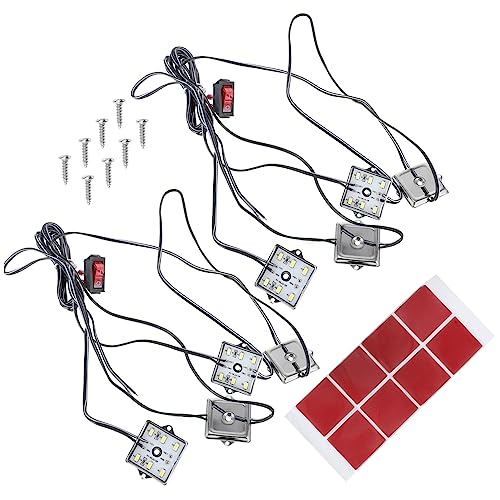 Cabilock LED Camper Light LEDs Strip Light Interior Rv Truck Lighting Easy to Install Adhesive Tape Included for Trailers Caravans and