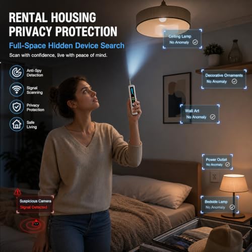 Hidden Camera Detectors,GPS Tracker Detector and RF Detector for Travel - image 3