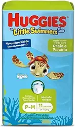 Fralda Infantil Little Swimmers Médio, 11 Unidades, Huggies