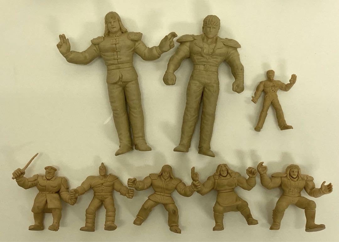 A6セット 北斗の拳　消しゴム　デカ消し　フィギュア　ガチャガチャ　カプセルトイ Amazon.co.jp 北斗の拳 消しゴム フィギュア 16体 セット デカ