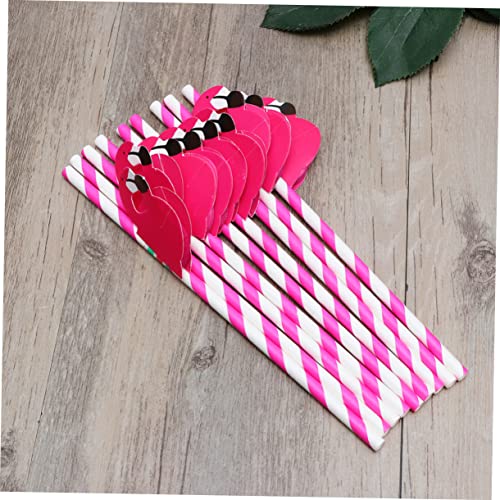 Set de 30 pitillos decorativos de papel Rosy miniatura 6