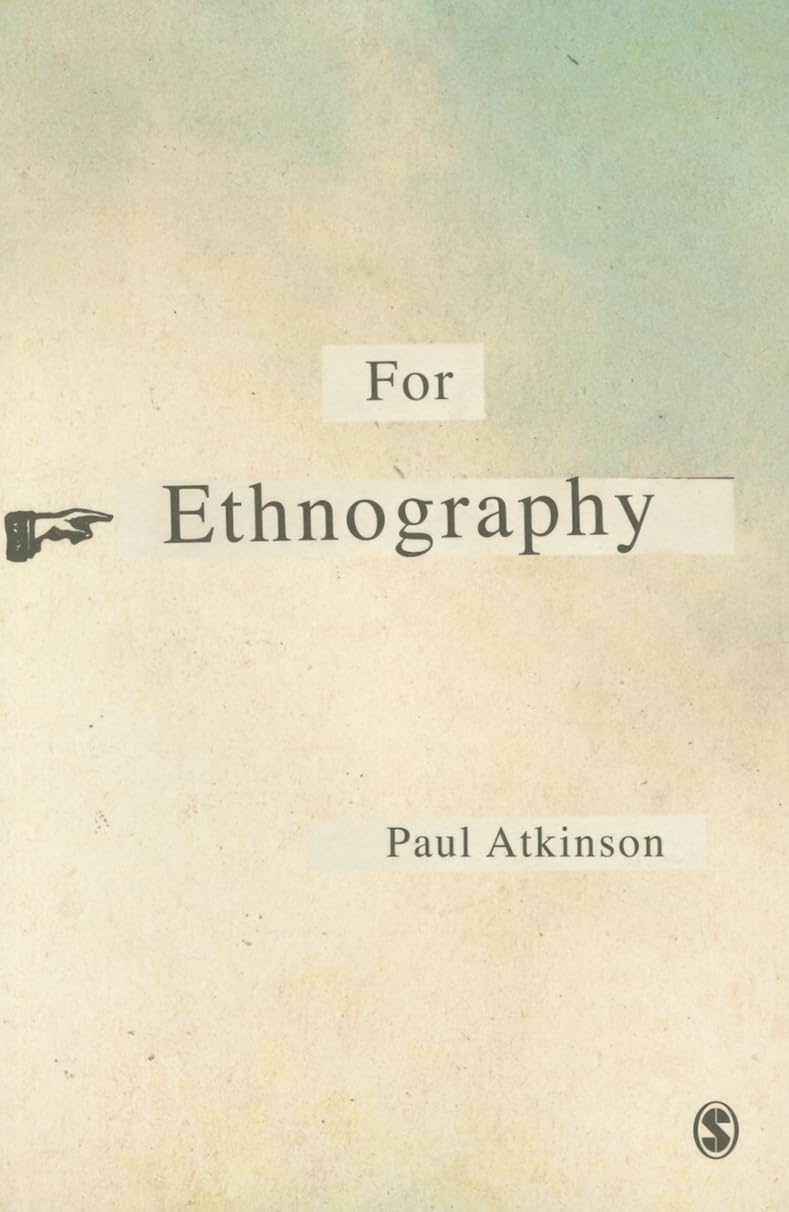 For Ethnography by Atkinson  New 9781849206082 Fast Free Shipping<>